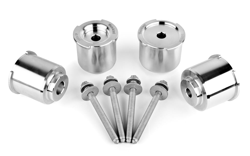 Macht Schnell Solid Aluminum Subframe Bushing Kit - BMW E9X M3 / E82 1M (69.10.100)