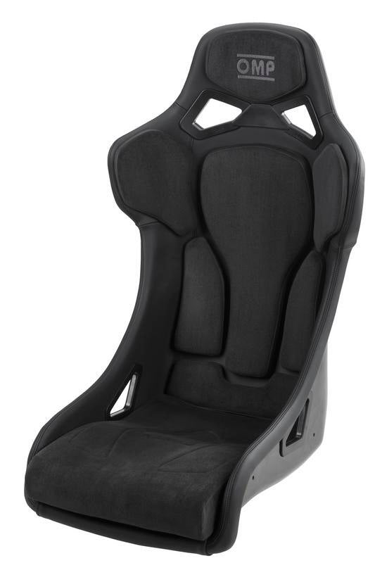OMP Racing Seat RT FIA 8855-1999 - Leather & Alcantara Black (HA0-0832-A01-071)