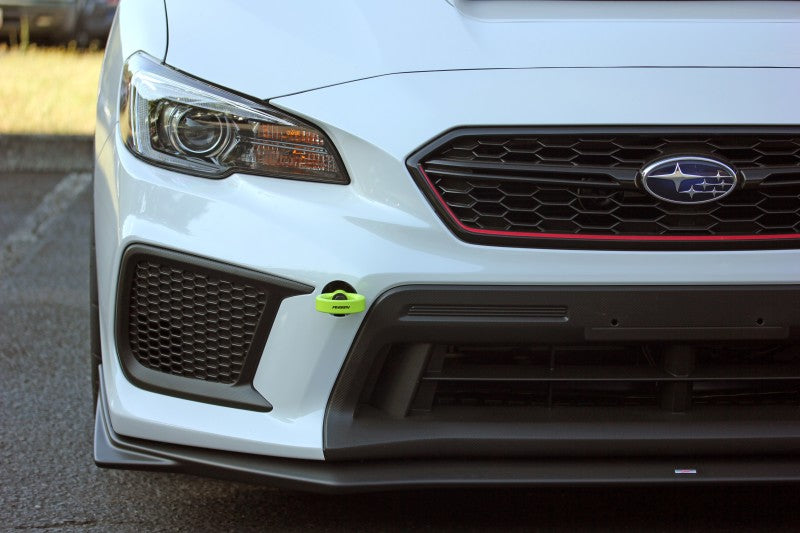 Perrin 18-21 Subaru WRX & STI / 13-25 BRZ / 17-20 Toyota 86 Tow Hook Kit (Front) - Neon Yellow (PSP-BDY-235NY) - photo 6