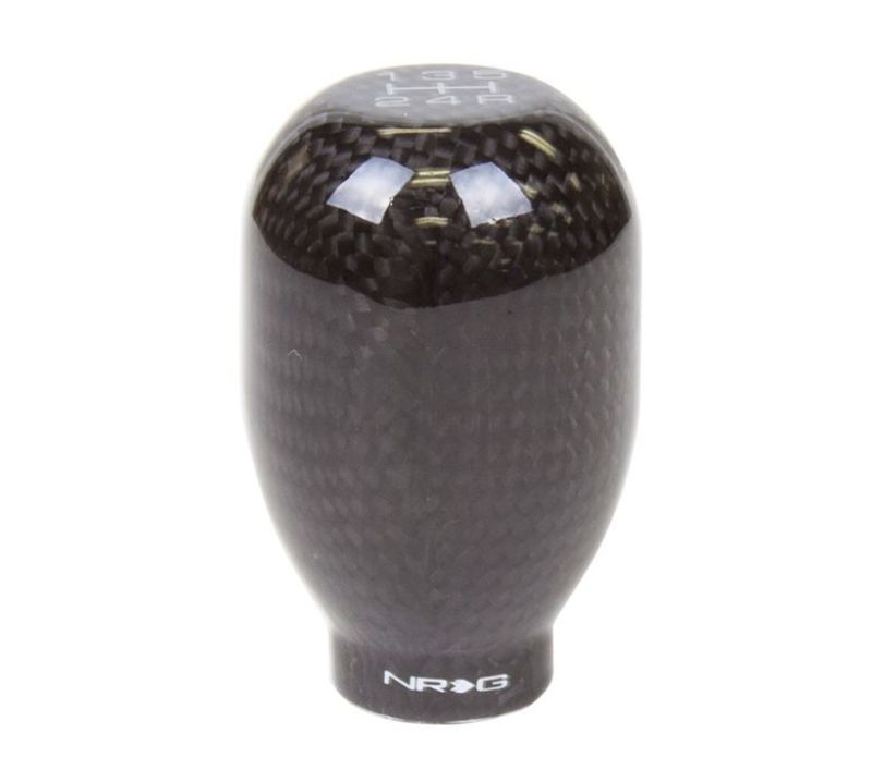 NRG Shift Knob For Honda 42mm - Heavy Weight 480G / 1.1Lbs. - Black Carbon Fiber (5 Speed) (SK-100BC-2-W)