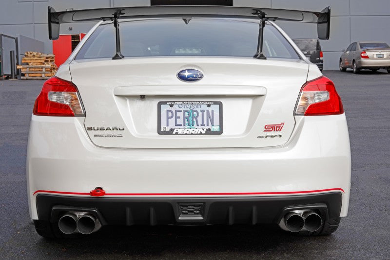 Perrin 15-21 Subaru WRX/STI / 24-26 Crosstrek / 25-26 Forester Tow Hook Kit (Rear) - Red (PSP-BDY-252RD) - photo 5