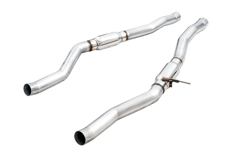AWE Tuning 2020 Toyota Supra A90 Resonated Touring Edition Exhaust - 5in Chrome Silver Tips - photo 6