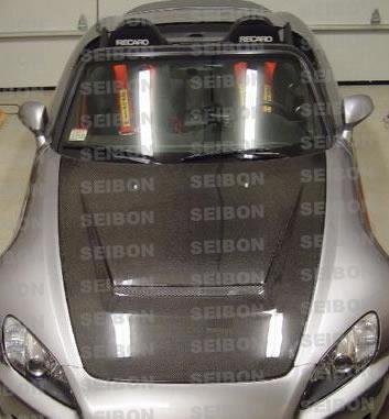 Seibon 2000-2010 Honda S2000 (AP1/2) VSII Carbon Fiber Hood - photo 4
