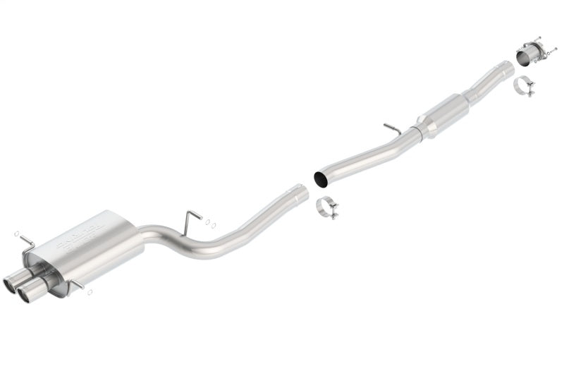 Borla 2002-2007 WRX Twin Tip Hush Cat-Back Exhaust - photo 2