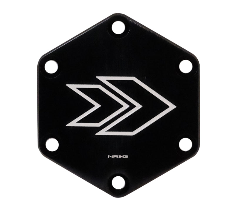 NRG Engraved Arrow Horn Delete Button - White (STR-620WT)
