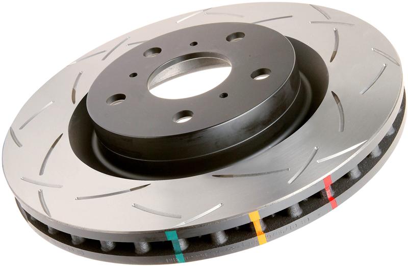 DBA Chevrolet Corvette (C5/C6) 4000 Series T3 Slotted Rear Brake Rotor (DBA42995S)