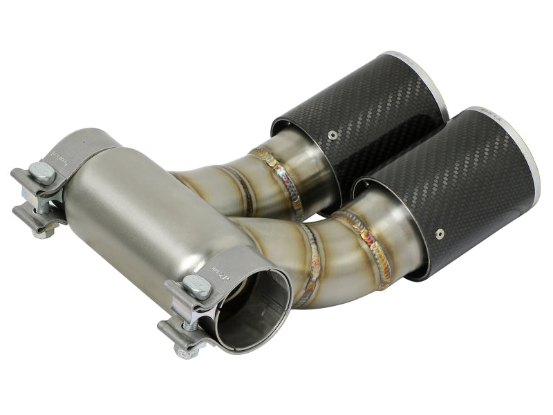 aFe Power 2013-2014 Porsche Cayman S / Boxster S Carbon Fiber Exhaust Tip Upgrade - photo 4