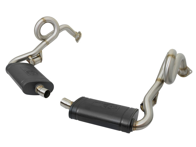 aFe MACH Force-Xp 2013-2015 Porsche Cayman S/Boxster S (981) H6-3.4L 2-2.5in. SS Cat-Back Exhaust System