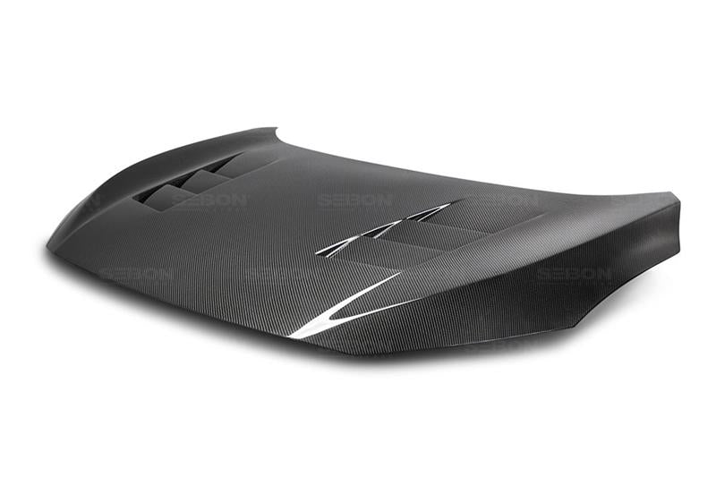 Seibon 2016-2018 Honda Civic Coupe/Sedan/Hatchback TS-Style Carbon Fiber Hood - photo 2