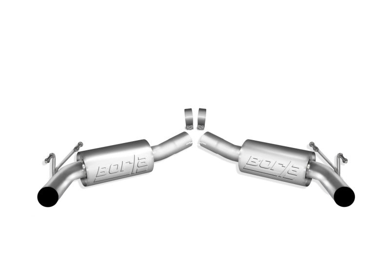 Borla 2010 Camaro 6.2L ATAK Exhaust System without Tips works With Factory Ground Effects Package (rear) - photo 2