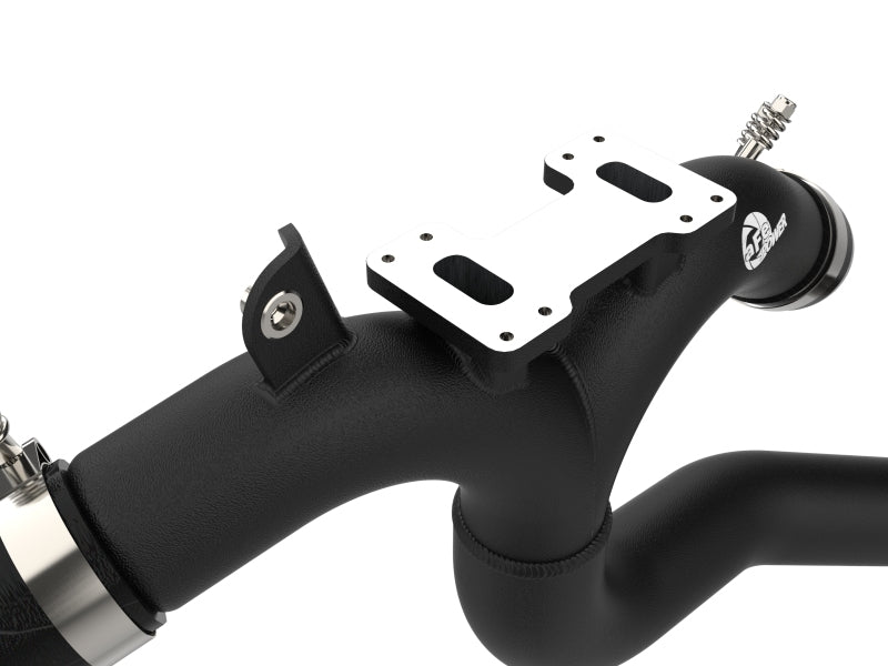 aFe 18-22 Kia Stinger V6-3.3L BladeRunner Alum Hot/Cold Charge Pipe Kit Black