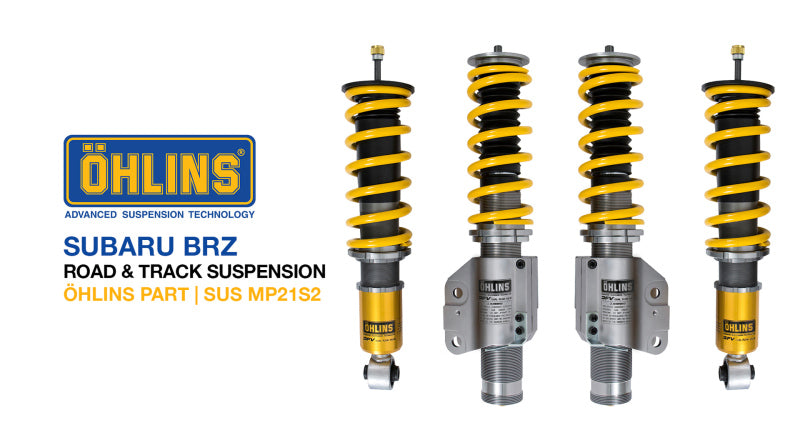 Öhlins Road & Track Coilover Kit for Subaru BRZ / Scion FR-S / Toyota 86 / GR86 (SUS MP21S2)