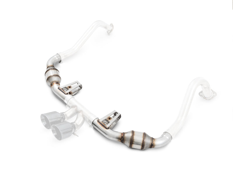 AWE Tuning Porsche 718 Boxster / Cayman Touring Edition Exhaust - Chrome Silver Tips - photo 2