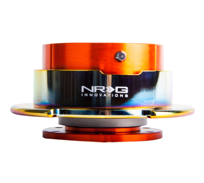 NRG Quick Release Gen 2.5 - Orange Body / Neochrome Ring (SRK-250OR/MC)