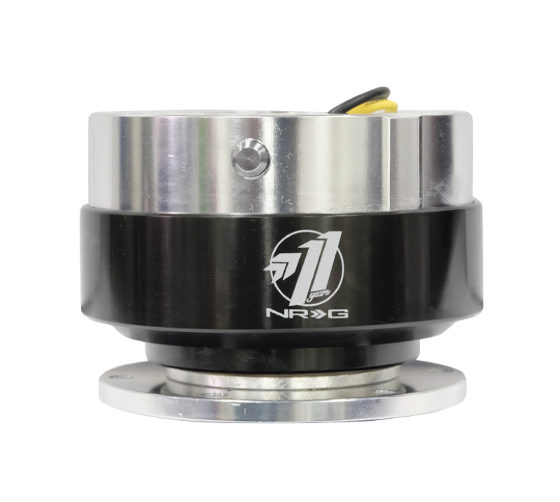 NRG Quick Release Gen 1.5 - Silver Body / Black Chrome Ring (SRK-100BC) - photo 2