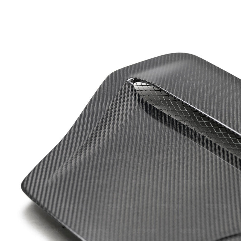 Seibon 2017+ Honda Civic Type R OE-Style Carbon Fiber Hood Scoop - photo 3