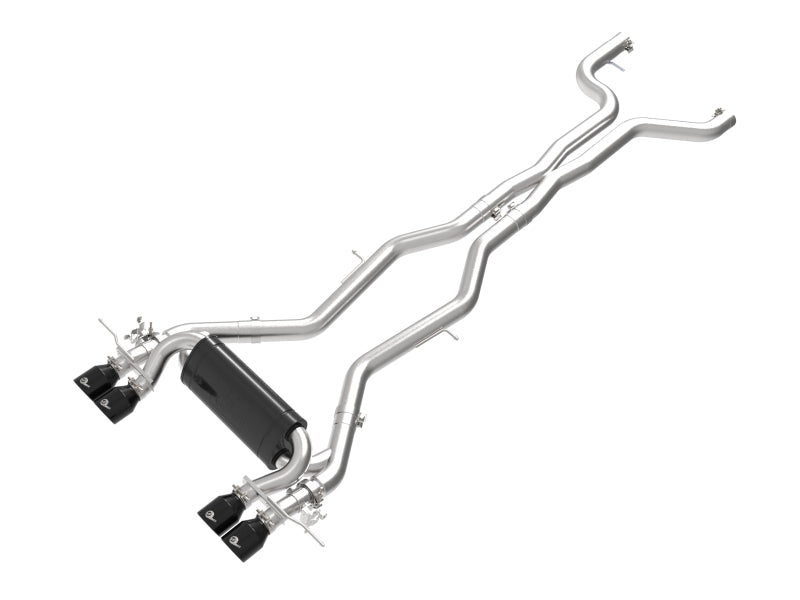 aFe 2023-2025 BMW M2 L6-3.0L (G87) MACH Force-Xp Cat-Back Exhaust with Black Tip