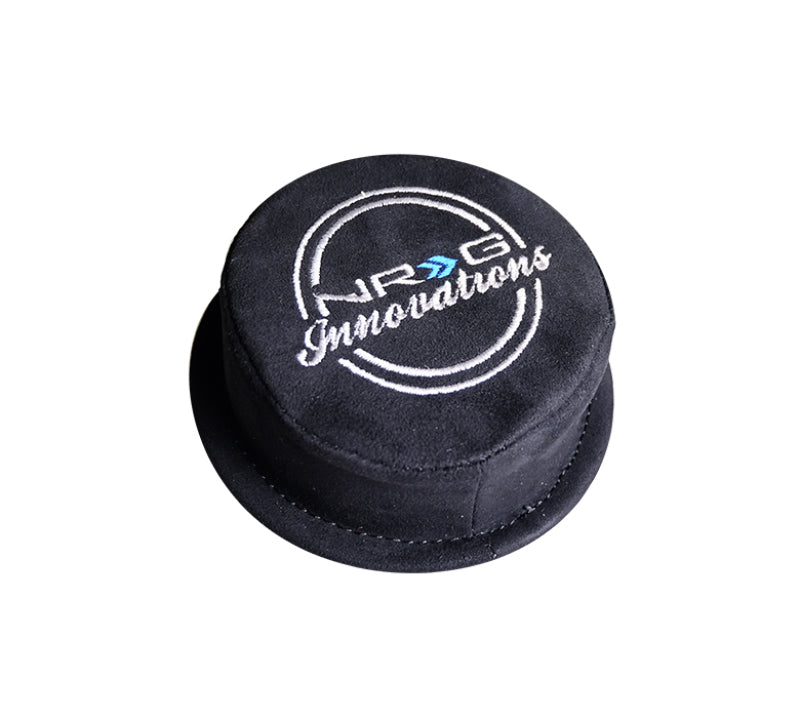 NRG Reinforced Steering Wheel (380mm) Nascar/ Alcantara 3 Spoke w/ NRG Logo/ Removable Crushed Pad (RST-380MB-A) - photo 4