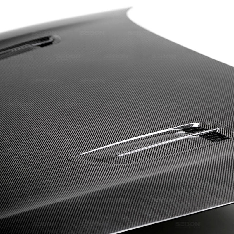 Seibon 2018+ Kia Stinger OE-Style Carbon Fiber Hood - photo 3