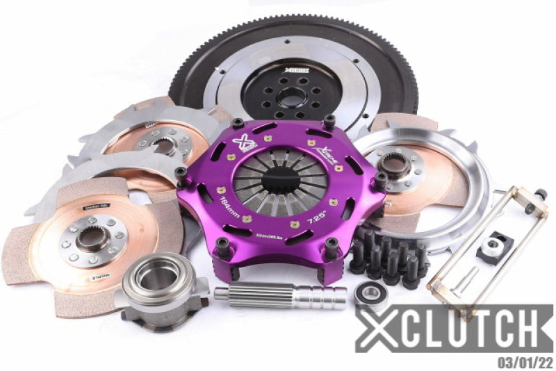 XCLUTCH 15-21 Subaru WRX STi Base 2.5L 7.25in Triple Solid Ceramic Clutch Kit