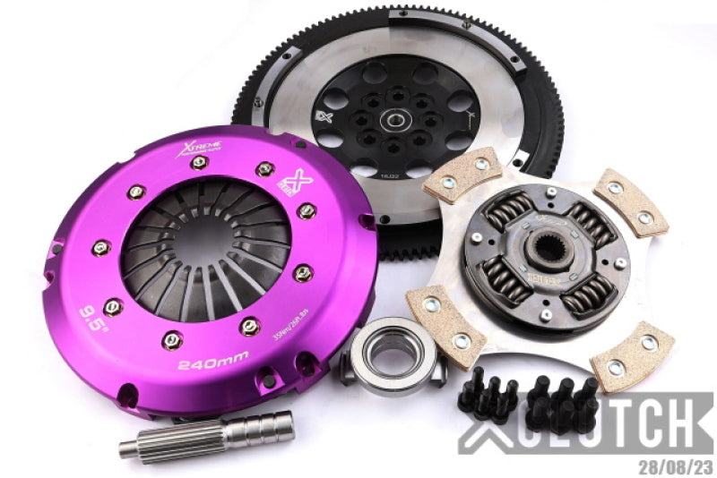 XCLUTCH 13-20 Subaru BRZ TS 2.0L Stage 2R Extra HD Sprung Ceramic Clutch Kit
