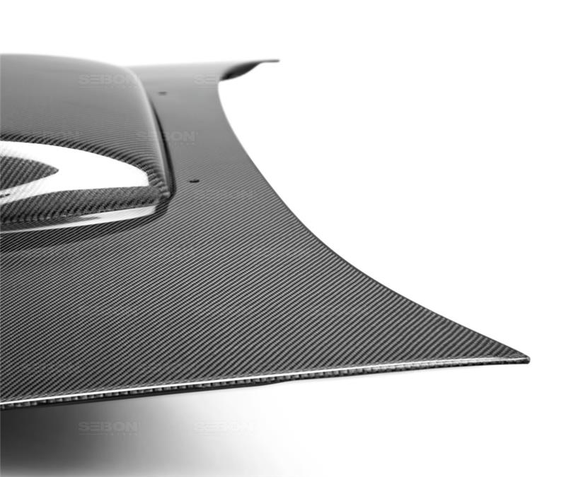Seibon 2004-2005 Subaru WRX/STI OEM Carbon Fiber Hood - photo 5