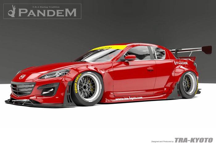 GReddy Pandem 2009-2011 Mazda RX-8 Complete Wide Body Aero Kit w/o GT Wing