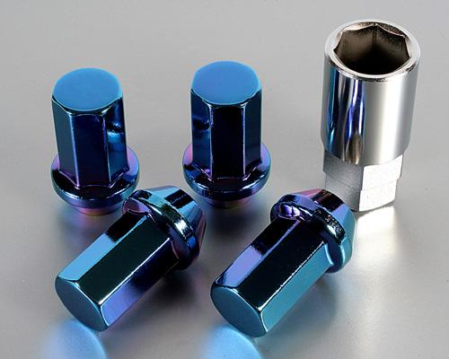 Project Kics 12x1.50 Titanium Blue Caliber Lug Nut (WHPC01)