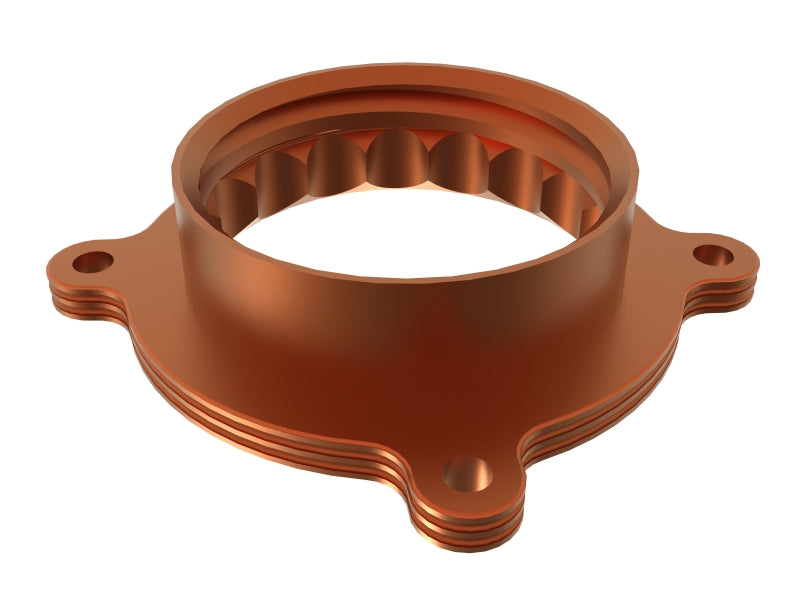 aFe Silver Bullet Throttle Body Spacers TBS 2022-2023 Toyota GR86 H4-2.4L - Orange (afe46-38013) - photo 3
