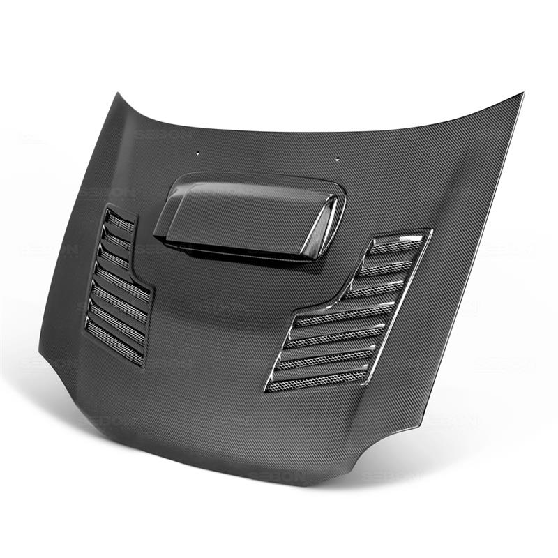 Seibon 2002-2003 Subaru WRX CWII Carbon Fiber Hood - photo 2