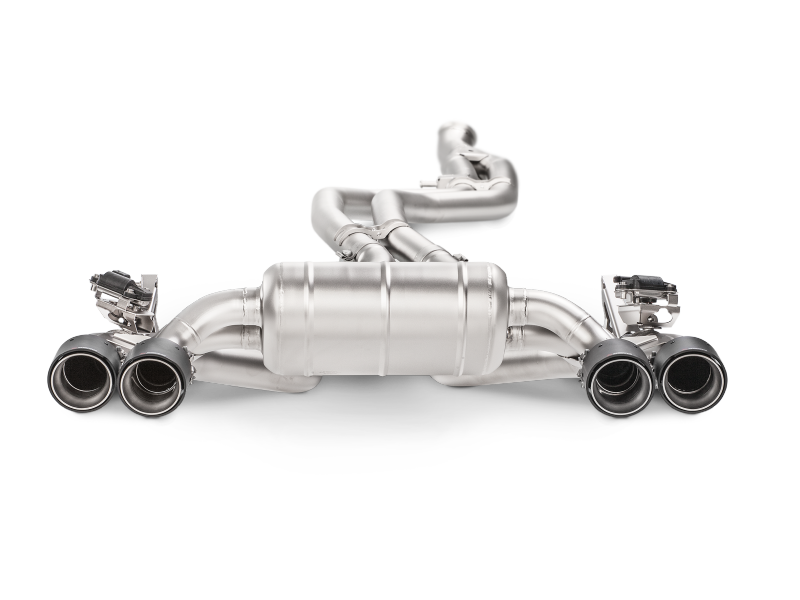 Akrapovic 2016-2017 BMW M2 F87 (Excl M2 Competition) Evolution Line Cat-Back (Titanium) with Carbon Tips - photo 2