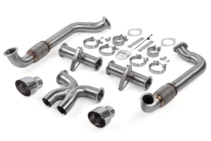 APR 2017-2025 Porsche Boxster/Cayman 2.0T/2.5T Full Cat-Back Exhaust System
