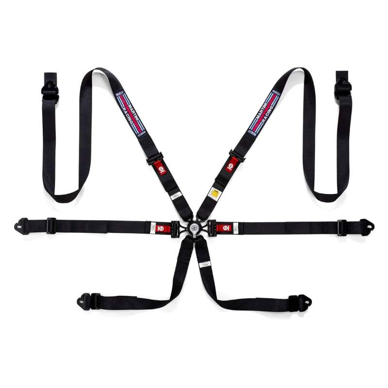 Sparco Belt Martini-Racing 6 Pt.3-4in Reg A (04834HPDMRNR)