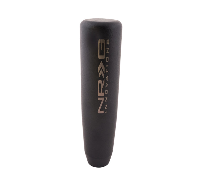 NRG Universal Short Shifter Knob - 5in. Length / Heavy Weight 1.27Lbs. - Black Wrinkle Finish (SK-480BK) - photo 3