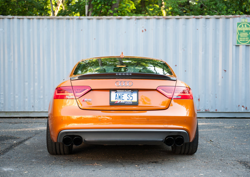 AWE Tuning Audi B8.5 S5 3.0T Touring Edition Exhaust System - Diamond Black Tips (102mm) - photo 3