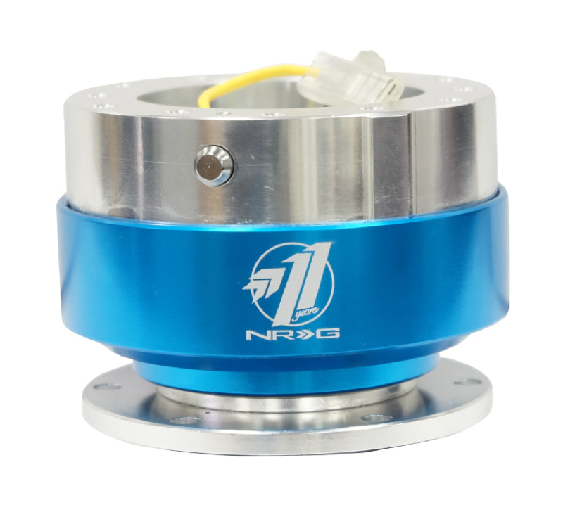 NRG Quick Release - Black Body/ Blue Chrome Ring (SRK-100BL) - photo 2
