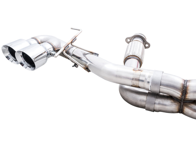 AWE Tuning 2020 Chevrolet Corvette (C8) Track Edition Exhaust - Quad Chrome Silver Tips - photo 2