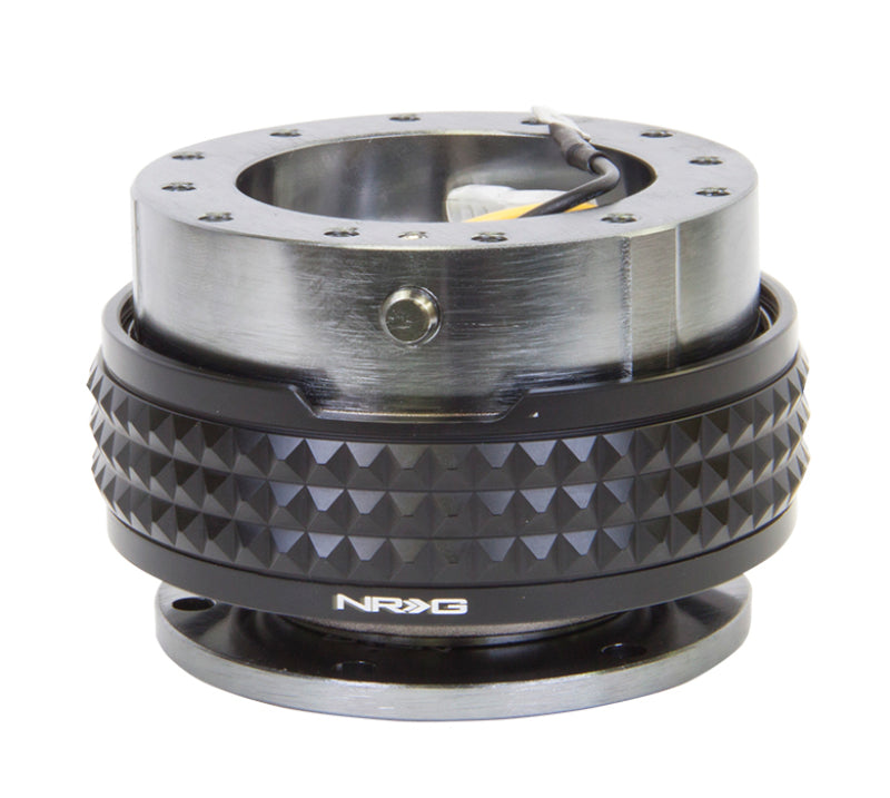 NRG Quick Release Kit - Pyramid Edition - Gunmetal Body / Black Pyramid Ring (SRK-210GM/BK) - photo 2