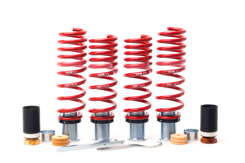 H&R VTF Adjustable Lowering Springs for 2017–2022 Audi R8 Coupe V10 (AWD/RWD) 4S – w/Adaptive Suspension (23005-1)