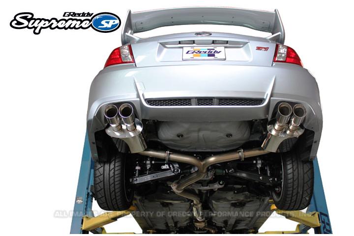 GReddy 2011-2014 Subaru STI Sedan Supreme SP Exhaust - photo 2