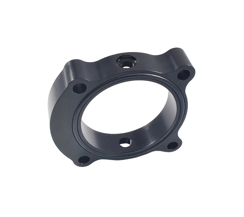 Torque Solution Throttle Body Spacer 2013+ Hyundai Genesis Coupe 2.0T - Black (tqsTS-TBS-029B)