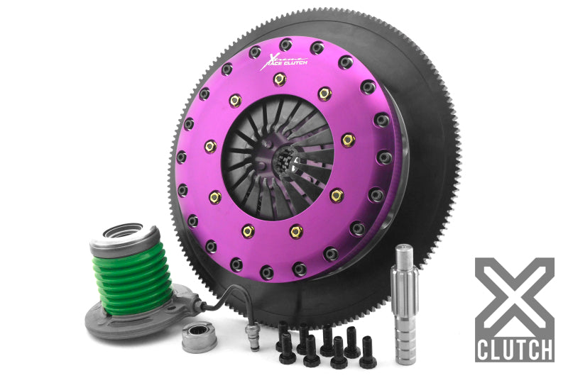 XCLUTCH 05-10 Ford Mustang GT 4.6L 9in Twin Solid Ceramic Clutch Kit