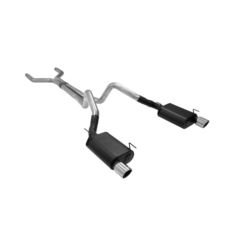 Flowmaster 2005-2010 Mustang 3in. American Thunder SS Cat-Back Exhaust System - photo 3