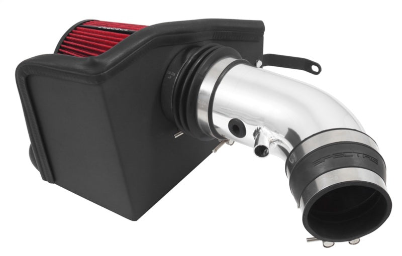 Spectre 2012-2018 Jeep Grand Cherokee V8-6.4L F/I Air Intake Kit - Polished w/Red Filter (spe9039) - photo 2