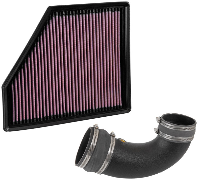 K&N 2016-2019 Chevrolet Camaro V8-6.2L Performance Intake Kit (knn57-3092) - photo 2