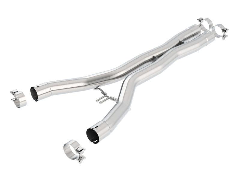 Borla 2014 Chevrolet Corvette Stingray X-Pipes (Smog Legal Cut and Clamp)