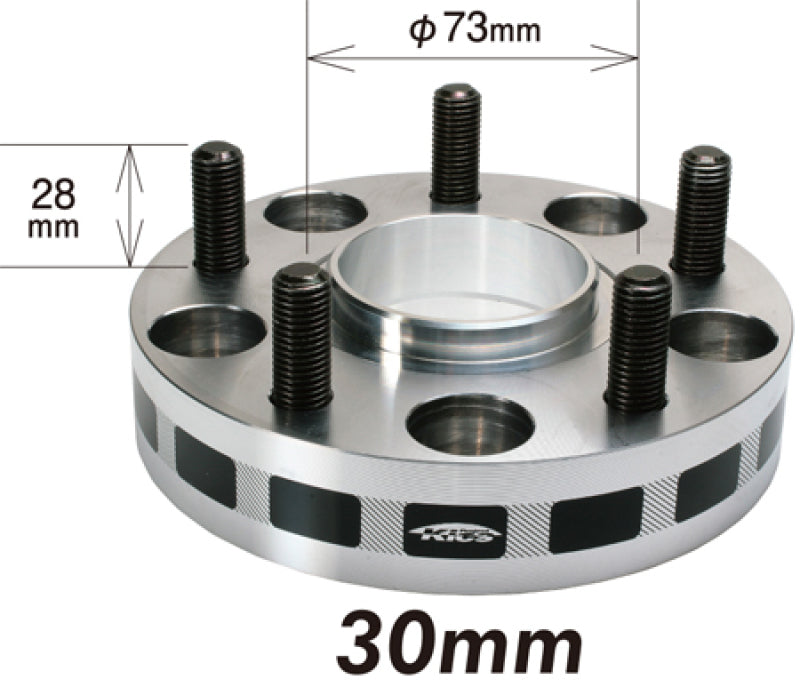 Project Kics 5x139.7 Wide Tread Spacers - 30mm - 12x1.25 - 4WD (W5330W3WTS)