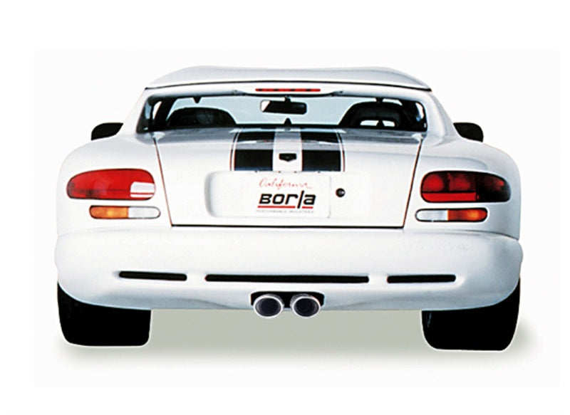 Borla 1996-2002 Viper GTS/R/T-10 Coupe/Convertible 2dr with 2.5in Inlets SS Cat-Back Exhaust System - photo 3