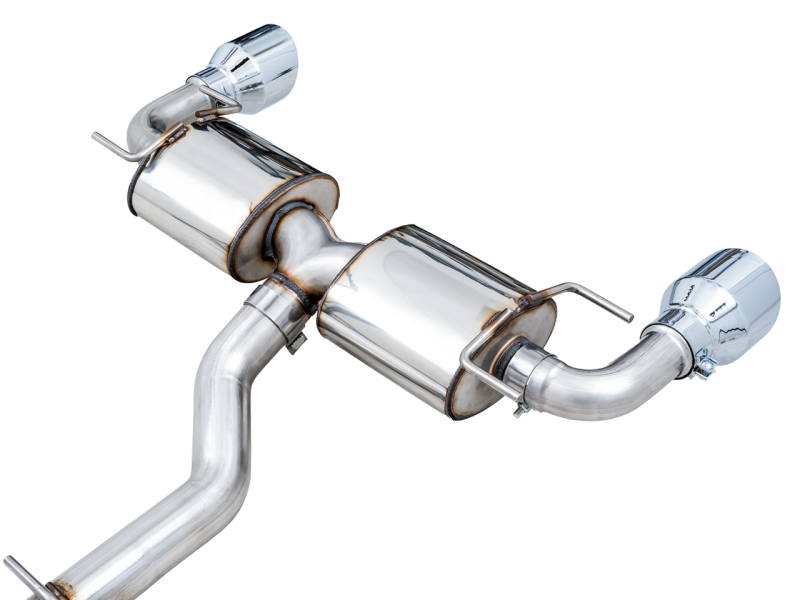 AWE Tuning Subaru BRZ/ Toyota GR86/ Toyota 86 Touring Edition Cat-Back Exhaust - Chrome Silver Tips - photo 3