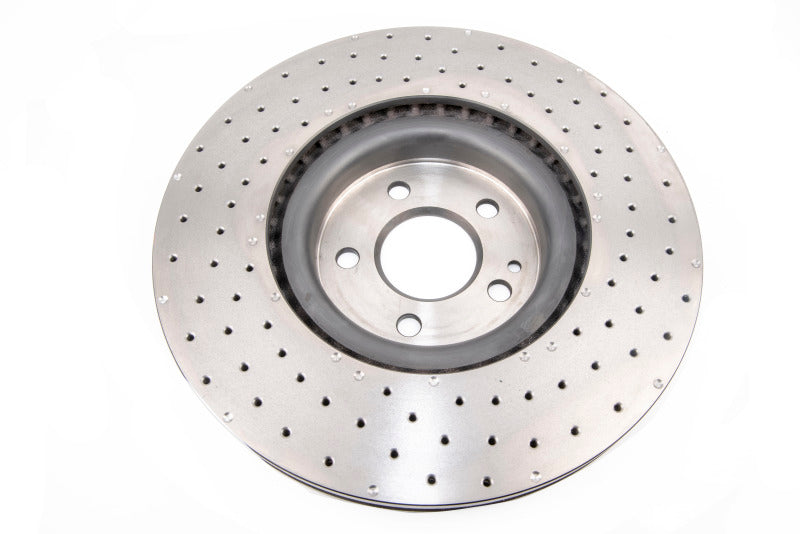 DBA Mercedes-AMG A45 / CLA45 / GLA45 4000 Series XD Drilled & Dimpled Front Brake Rotor (DBA42698XD)